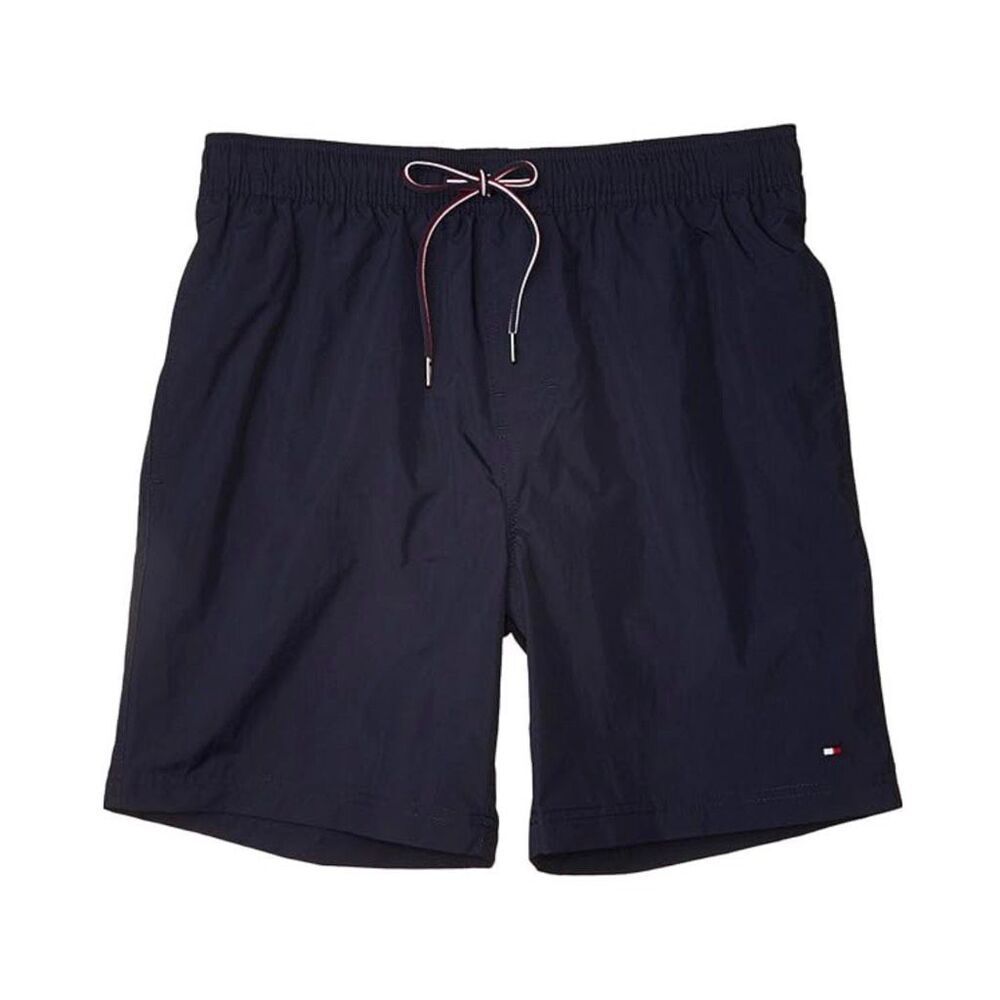 Tommy Hilfiger Navy Solid Brief Lined Swim Trunks NWT